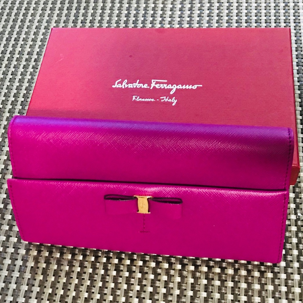 Salvatore Ferragamo Wallet Hyacinth pink/purple